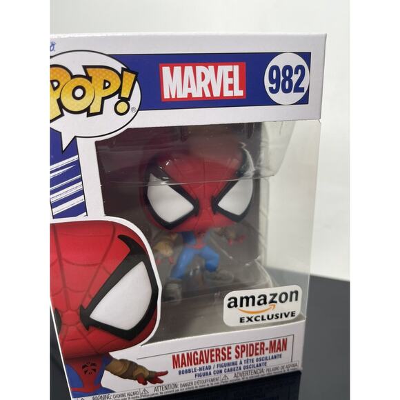 Funko Pop Marvel Mangaverse Spider-Man #982 Amazon Exclusive - Picture 8 of 8